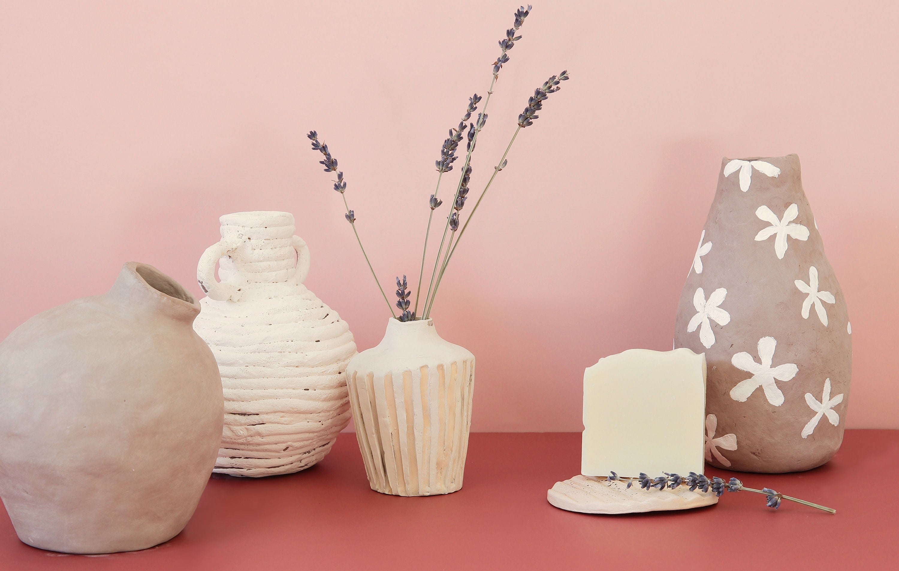 Apprends à fabriquer des vases en argile sans cuisson | Club terracotta